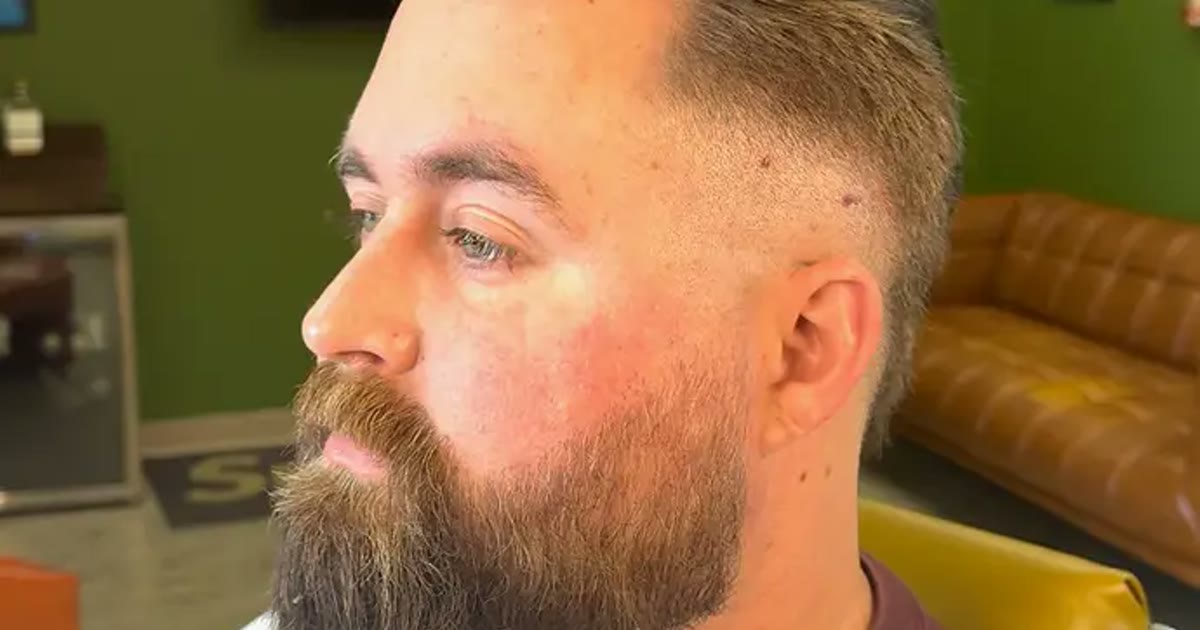 A sculpted beard that stays sharp with a simple routine